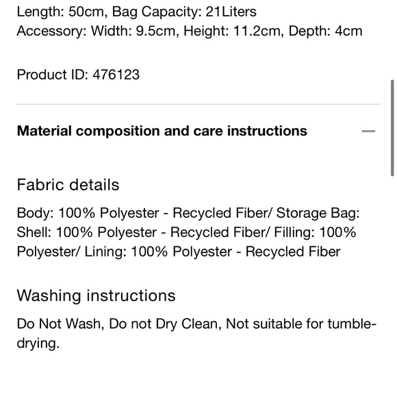 Anya Hindmarch X Uniqlo Packable Bag in Olive - Picture 8 of 8